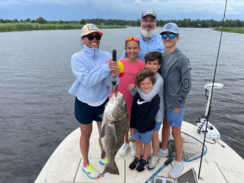 Fishing charter experience